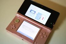 ◎ Nintendo 3DS 動作確認済み 初期化済み ミスティピンク 任天堂 ニンテンドー LL NEW マリオ ポケモン ゼルダ 本体のみ ゲーム機 本体_画像8