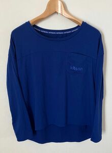 kitson キットソン　長袖Tシャツ　サイズＬ　 ロンT コットン カットソー