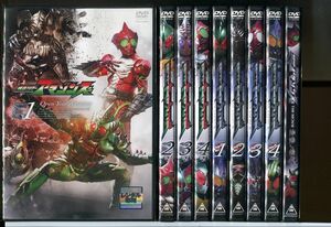 仮面ライダーアマゾンズ 全4巻+シーズン2全4巻+映画 計9巻セット/DVD レンタル落ち/藤田富/前嶋曜/c1161