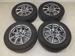 バリ溝 Strategy 15インチ 6J +52 PCD114.3 5H BS REGNO GRV2 195/65R15 4本セット レグノ ノア ヴォクシー 等 (B1600)