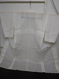 YA5119 Japanese clothes . long kimono-like garment underskirt flax . length approximately 128./. approximately 62.5. remake material raw materials 