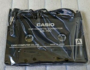 CASIO OS-75C CAR CASSETTE CONNECTOR カシオ　カーカセットコネクター