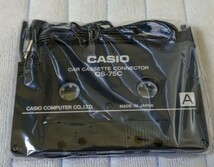 CASIO OS-75C CAR CASSETTE CONNECTOR カシオ　カーカセットコネクター_画像1