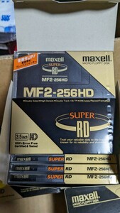 日立マクセル 3.5inch フロッピーディスク SUPER RD MF2-256HD　未開封品　１０枚　４箱まとめて