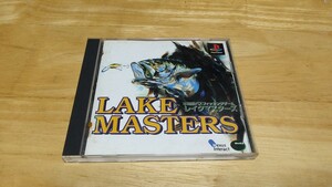 ★PS「レイクマスターズ(LAKE MASTERS)」ケース・取説付き/DaZZ/PlayStation/プレイステーション/バス釣り/Fishing/レトロゲーム★