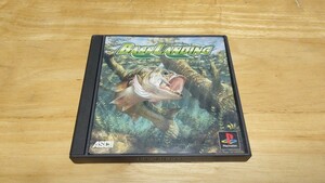 ★PS「バスランディング(BASS LANDING)」ケース・取説付き/ASCII/PlayStation/プレイステーション/バス釣り/Fishing/レトロゲーム★