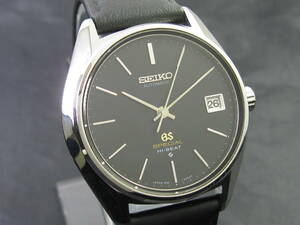 Grand Seiko/グランドセイコー GS SPECIAL スペシャル Ref.6155-8000 Cal6155A ブラック ガラス新品 オーバーホール/新品仕上済 1970年製造