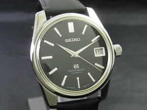 Grand Seiko/グランドセイコー GS セカンドモデル Ref.5722-9990 Cal.5722B ブラック 手巻 オーバーホール・新品仕上済 1965年製造