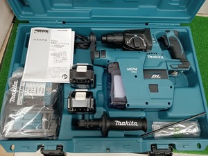 未使用品 makita マキタ 18V 6.0Ah 24mm 充電式 ハンマドリル HR244DRGXV 集じんシステム DX01