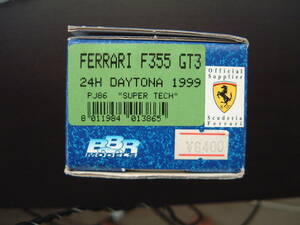 BBR　1/43 フェラーリ　F355 GT3 24H DAYTONA 1999 レジンキット