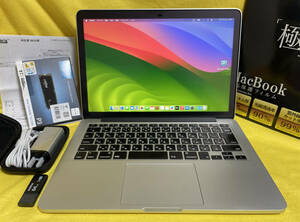 高速大容量1TB-SSD トリプルOS！MacBook Pro Retina Early 2015, 13 inch, Core i5 2.7GHz, 8GB RAM, MF839J/A, A1502