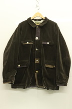 Nigel Cabourn メンズカバーオール 52 HUTHING JACKET Nigel Cabourn 52 カーキ コーデュロイ【中古】_画像1