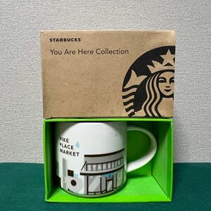 【未使用】海外限定 スターバックス YouAreHere Collection パイクプレイスマーケット【マグカップ】