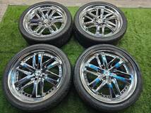 LS WORK 純正 24インチ 5H PCD150 295/35R24 ヨコハマ 200系 ランドクルーザー レクサス LX570 _画像1