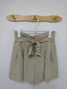 FREE'S SHOP culotte pants shorts beige lady's S Free's Shop 