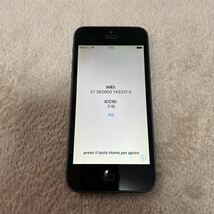 中古 Softbank iPhone5 16gb ジャンク　本体_画像1