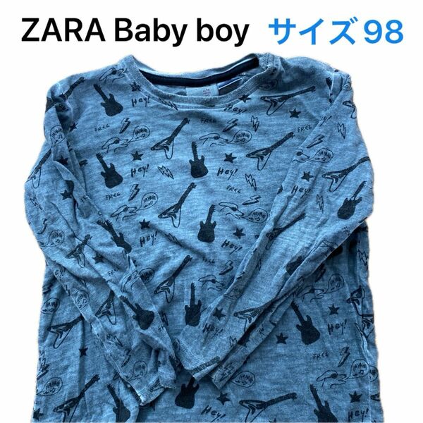 ZARAベビー男の子　ロングＴシャツ　98