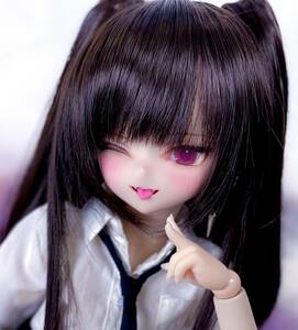 【p-house】 DDH-10 カスタムヘッド アイ 舌パーツ×3種 ピアス ソフビ盛り SW肌 難あり 