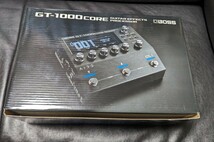 【新品未使用】BOSS GT-1000 CORE ボス マルチエフェクター 保証期間11ヶ月残存_画像5