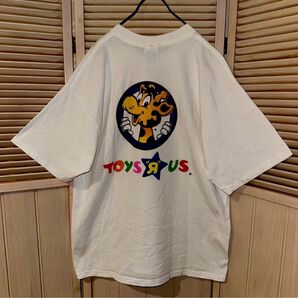 TOYSRUS TEE GILDAN Tシャツ　XL 企業　トイザらス 古着 半袖