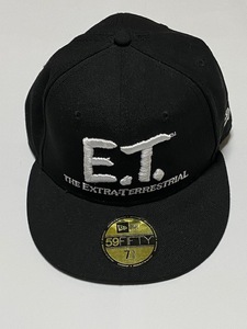 NEW ERA ニューエラ 59FIFTY E.T. THE EXTRA-TERRESTRIAL キャップ Cap 帽子 ブラック 展示未使用品