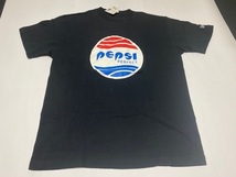 NEW ERA ニューエラ PEPSI ペプシ 半袖 Tシャツ ブラック Lサイズ 展示未使用品 ②_画像1