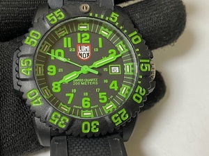 ルミノックス 【LUMINOX】 ネイビーシールズ グリーン Navy SEAL SERIES 3067 展示未使用品