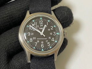 タイメックス TIMEX キャンパー ブラック TW2R58300 展示未使用品　電池交換済