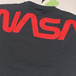 NASA ナサ デザイン 半袖Tシャツ Mサイズ ブラック 展示未使用品 ②の画像5