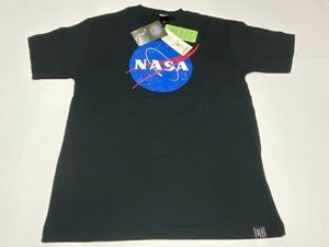 NASA ナサ デザイン 半袖Tシャツ Mサイズ ブラック 展示未使用品 ②