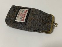 Harris Tweed ハリスツイード 眼鏡ケース メガネケース 展示未使用品_画像2