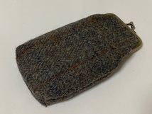 Harris Tweed ハリスツイード 眼鏡ケース メガネケース 展示未使用品_画像4