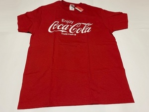 Coca-Cola コカ・コーラ Tシャツ Lサイズ レッド 展示未使用品