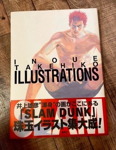 スラムダンク★SLAM DUNK イラスト集★井上雄彦 INOUE TAKEHIKO ILLUSTRATIONS／版型 A4サイズ、ページ数 112、 集英社 出版。