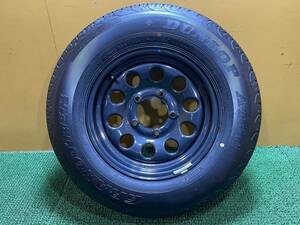 No.460　ジムニーシエラ　スペアタイヤ　ダンロップ　グランドトレック　195/80R15　2023年製　1本　160サイズ　