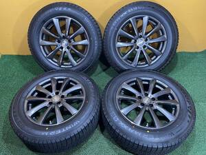 No.468　ダンロップ　ウィンターマックス03　スタッドレス　18インチ　235/60R18　2022年製　ホイール付　5穴　PCD112　4本　180サイズ×4