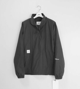 美品* WTAPS ダブルタップス ◆ 23AW KAYAN / JACKET / NYLON WEATHER BRACKETS (232BRDT-JKM01) ナイロン ジャケット L チャコール ◆BT16