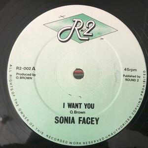 ★Sonia Facey/I Want You★マイナーLOVERS隠れ名作！