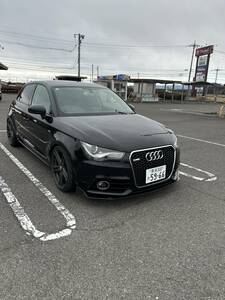 車検取り立て　アウディ　A1　スポーツバック 1.4TFSI　スポーツパッケージ　S-Line仕様