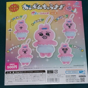 ガチャ台紙のみ☆おぱんちゅうさぎ かぷっこふれんずの画像1