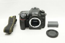 【適格請求書発行】訳あり品 Nikon ニコン D7500 ボディ デジタル一眼レフカメラ【アルプスカメラ】240211a_画像1