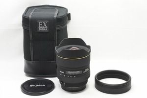 【適格請求書発行】訳あり品 SIGMA シグマ 12-24mm F4.5-5.6 EX DG HSM Canon キヤノン EFマウント ケース付【アルプスカメラ】240218f