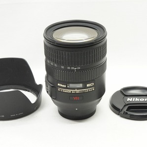 【適格請求書発行】訳あり品 Nikon ニコン AF-S VR ZOOM NIKKOR 24-120mm F3.5-5.6G IF ED フード付【アルプスカメラ】240219eの画像1