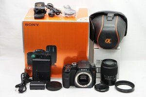 【適格請求書発行】SONY ソニー α100 DSLR-A100K ズームレンズキット (DT 18-70mm F3.5-5.6) 元箱付【アルプスカメラ】240120af