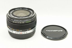 【アルプスカメラ】訳あり品 OLYMPUS オリンパス OM-SYSTEM G.ZUIKO AUTO-W 28mm F3.5 単焦点レンズ 231001j