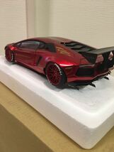 LB-WORKS アヴェンタドール　1/18 AUTOart製_画像3