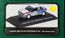 1/64 ランチア デルタ HF インテグラーレ 8V MARTINI 1989 モンテカルロ CM's ラリーカーコレクション SS.18_画像4