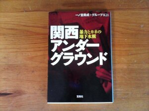 HT　関西アンダーグラウンド 　暴力とカネの地下水脈　一ノ宮美成　(宝島SUGOI文庫) 　辻本清美　梁山泊　ハンナン　浅田満　泉井純一