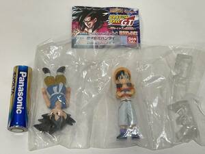 HG ドラゴンボールGT パン&孫悟空 ガシャポンGashapon Dragon Ball GT Pan & Goku figure