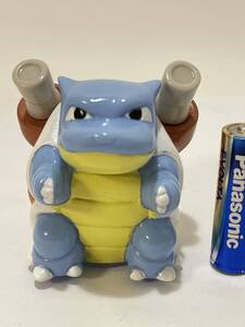 ポケモン貯金箱 パート4 カメックス 1998年製 ポケットモンスター ソフビ Pokemon sofbi coin bank Blastoise